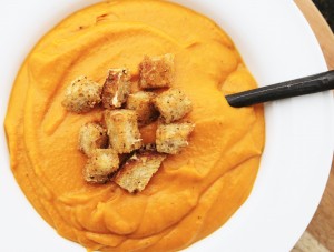 Butternut Squash Carrot Soup Recipe - GrabSomeJoy.com