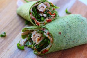 Sun-Dried Tomato Chicken Wrap - GrapSomeJoy.com