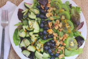 Blueberry Citrus Salad-GrabSomeJoy.com