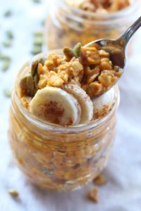 Pumpkin Maple Overnight Oats 2-GrabSomeJoy.com