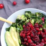 Cranberry Kale Salad-grabsomejoy.com