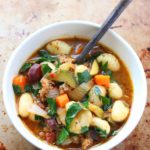 Vegetable Gnocchi Soup-grabsomejoy.com